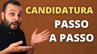 CANDIDATURA ENSINO SUPERIOR 2024  PASSO A PASSO direitinho [upl. by Dennis]