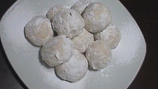 Snowball Cookies Italian Wedding Cookies [upl. by Cornall]