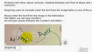 Myspace  How to register [upl. by Odnumde]