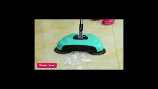 3in1 Multifunctional HandPush Sweeper Mop and Vacuum Cleaner Combo for Floor and Tile Surfaces [upl. by Emya647]