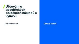 Účtování o specifických položkách nákladů a výnosů  Jak účtovat v Money S3 [upl. by Nies]