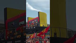 Leclerc Podium Monza 2024 [upl. by Kumler]