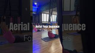 Aerial yoga for core conditioning aerialyoga yogapractice youtubeshorts divayoga yogacoach [upl. by Efrem151]