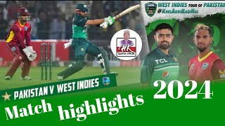 Pakistan vs west indies match highlights  pak vs wi  match highlights [upl. by Okechuku]