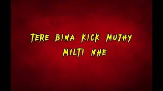 YAAR NA MILEY LYRICS RED AESTHETIC [upl. by Denby266]