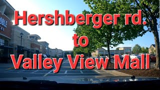 Hershberger rd to Valley View Mall  Roanoke Virginia  42724 [upl. by Hube]