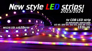 💡QuinLED💡New COB style addressable LED strip [upl. by Ahsiak]