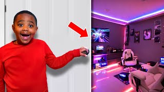 I Built a SECRET GAMING ROOM To Hide From My DAD [upl. by Chaney22]