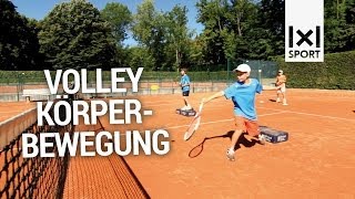 Kreatives Tennistraining Effektive VolleyÜbung [upl. by Dosi]