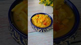 Veggie Pasta soupviralvideo recipe food cooking shortvideo cookingvlog PoonamsCookery [upl. by Capon]