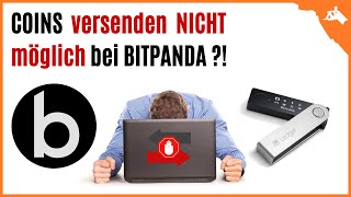 Coins Versenden bei BITPANDA nicht möglich   Was ist der Grund [upl. by Feldman]