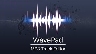 WavePad Audio Editing Tutorial  MP3 Track Editor [upl. by Godliman]