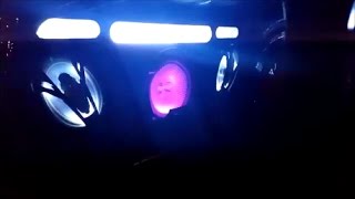 BAJAJ TORITO CON PARLANTES Y CAJA TURBO CON LUCES Y SUDWOOFER SONY LED [upl. by Nahpets651]