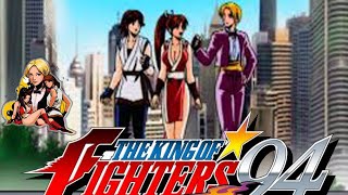 KOF 94 REBOUTPS2 ENGLAND TEAM Women Fighters TeamGAMEPLAY [upl. by Hbahsur]