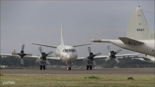 P3C OrionMaritime patrol aircraft ターボプロップエンジンの哨戒機 [upl. by Placida]