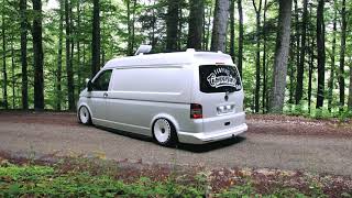 Slammed Transporter T5  Campers Conversion  ROTIFORM [upl. by Uwton]