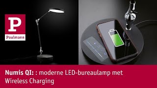 Bureaulamp Numis QI – Werklicht in modern design [upl. by Wagner66]