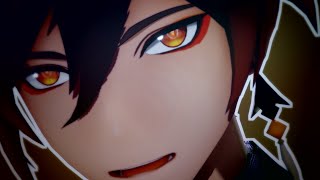 【原神MMDGenshin impact】キッカイケッタイ【鍾離Zhongli】 [upl. by Chandal]