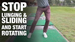 Stop Lunging amp Sliding and Start Rotating [upl. by Lisandra]