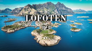 Top 5 MustVisit Places on Lofoten Islands during a Norway road trip [upl. by Brien]