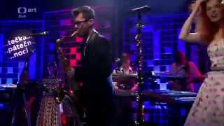 Mydy Rabycad  Bouncing Swing Electroswing Live in Czech TV [upl. by Alorac]