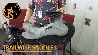 Trailwise Saddles Presentation  Custom Saddles amp Tack  RMHE 2015 [upl. by Aryhs585]