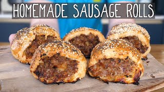 DIY Gourmet Sausage Rolls [upl. by Yllas]