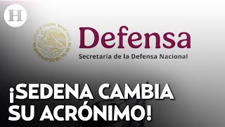 ¿Por qué Claudia Sheinbaum cambió el acrónimo de Sedena a quotDefensaquot Experto en seguridad lo explica [upl. by Tiebold]