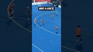 Hockey receiving and goal hockeyskills fieldhockey hockeydrills hockey hockeyshorts [upl. by Norga]