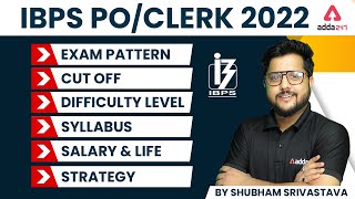 IBPS POClerk 2022  Exam Pattern  Cut Off  Difficulty Level  Syllabus by Shubham Srivastava [upl. by Risan]