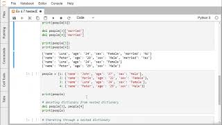 Python Nested Dictionary Implementation  Tutorial 31 [upl. by Pernas]