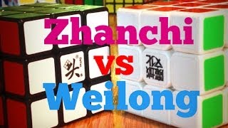 Dayan Zanchi vs Moyu Weilong review comparaison FRENCH [upl. by Barbabra977]