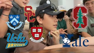 college decision reactions 2021 yale stanford harvard  more [upl. by Sikras]