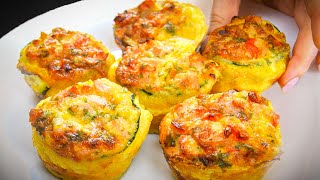 Cooking Trick Everyone Loves 😍 EASY AND CHEAP ZUCCHINI MUFFINS 🍽️ [upl. by Byrom691]