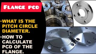 PITCH CIRCLE DIAMETER  HOW TO CALCULATE THE PCD OF THE FLANGE  WHAT IS THE PCD  CHORD LENGTH [upl. by Dnalsor159]