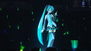 Hatsune Miku Live Concert at Sega Fes 2016 [upl. by Ellimak827]