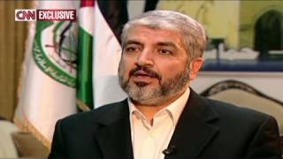 CNN Official Interview Khaled Meshaal Hamas leader defends use of violence [upl. by Enyaz]