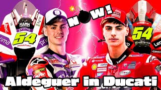 Aldeguer in Ducati questa settimana Firma immediata [upl. by Able442]