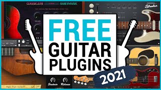 The 8 Best FREE Guitar VST Plugins Every Producer NEEDS in 2021 [upl. by Anaoy]