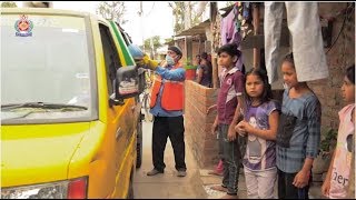 Door to Door Waste Collection at Cleanest City  Indore [upl. by Earlene]