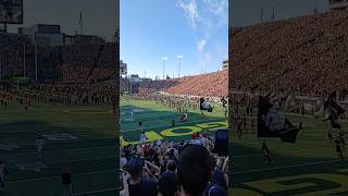 Oregon Ducks vs Ohio State Buckeyes players run out to the field October 12 2024 [upl. by Aimat]