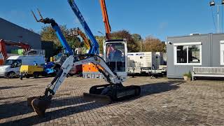 Wacker Neuson 2404RD 2011 met nivelleersysteem machine kan op berghelling draaien mountain proof [upl. by Nylra141]