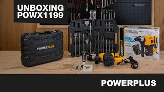 POWERPLUS  POWX1199 boorhamer Unboxing [upl. by Nnylrahc141]