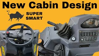 New INTERIOR DESIGN of Bull super smart backhoe loader [upl. by Nylesoj]