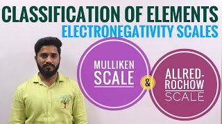 Mulliken Scale and AllredRochow Scale Classification of Elements19 [upl. by Tinaret]