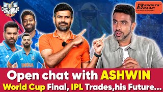 Open chat with ASHWIN  World Cup final IPL Trades his future… Cric It with Badri [upl. by Carmelle718]