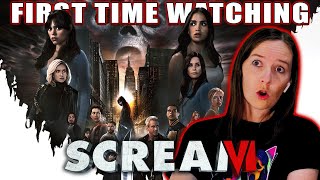 Scream 6 2023  Movie Reaction  First Time Watching  Scariest Scream Yet [upl. by Esilrahc]