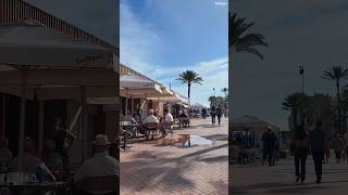 Walking along Fuengirola promenade on a sunny day 😊😮 🇪🇸 shorts krieljan fyp [upl. by Nomit]