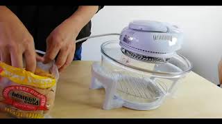 Air Fryer Rock A12 unboxing and grill ubi cilembu [upl. by Legra]