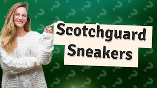 Can I spray my sneakers with Scotchgard [upl. by Ruddie]